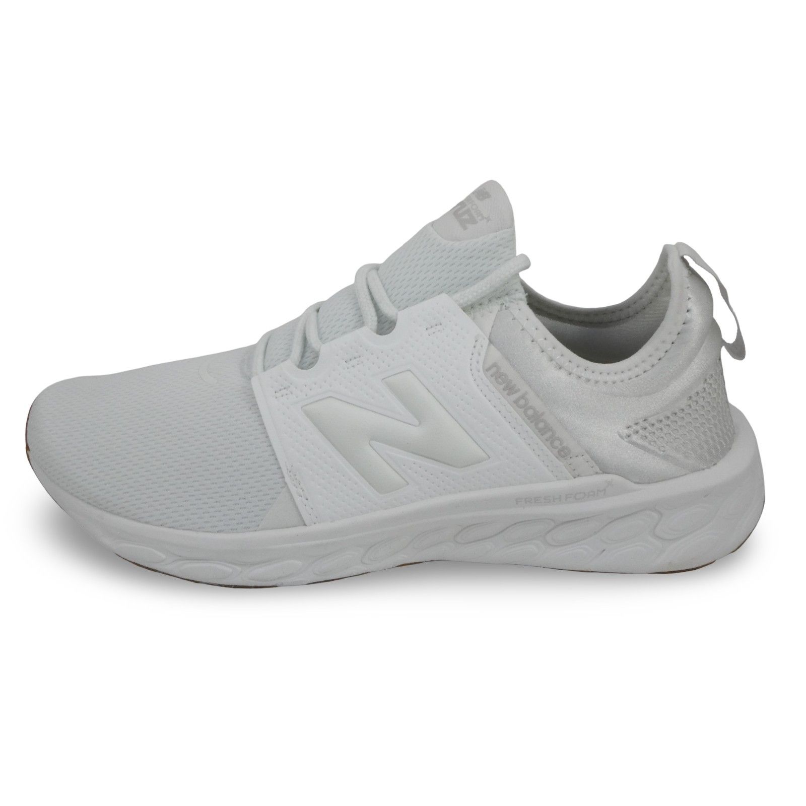 New Balance Men's 11.5 Fresh Foam X Cruz V3 Mcruzly3 White Lifestyle Shoesnew Ba
